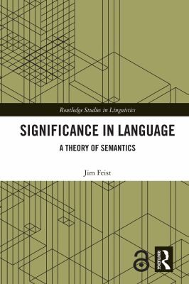 Cover for Significance in Language
