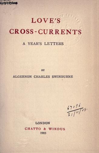 Cover for Love's cross-currents