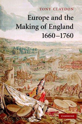 Cover for Europe and the Making of England, 1660-1760