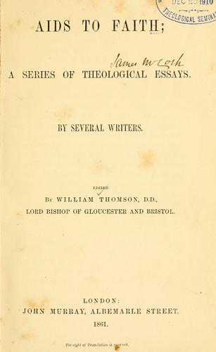 Cover for Aids to faith