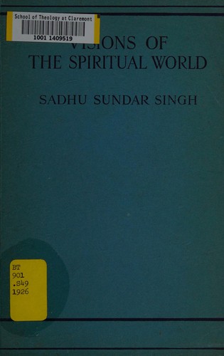 Cover for Visions of the spiritual world