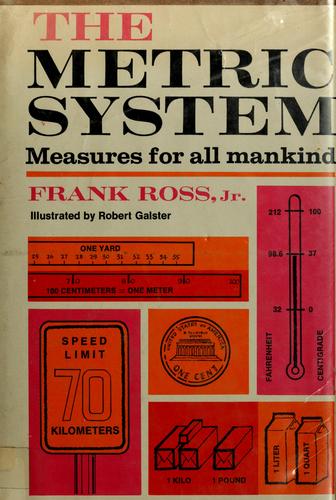 Cover for The metric system--measures for all mankind