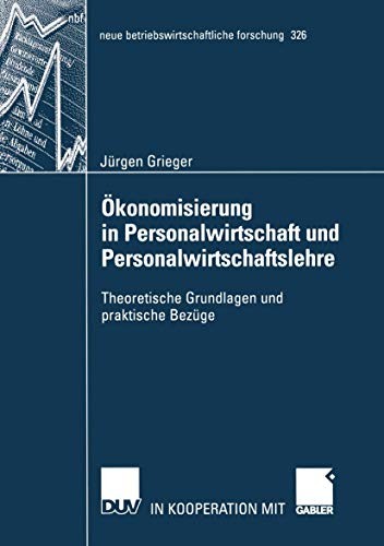 Cover for Ökonomisierung in Personalwirtschaft und Personalwirtschaftslehre
