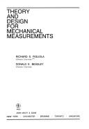 Cover for Theory and design for mechanical measurements