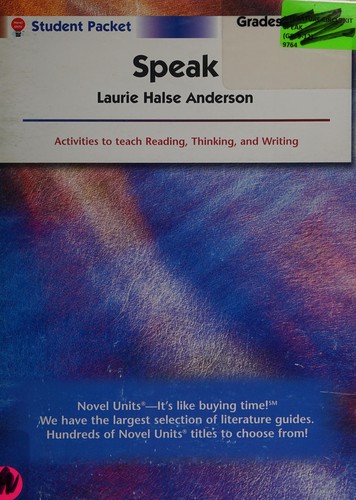 Cover for Speak
