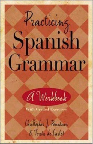 Cover for Practicing Spanish grammar