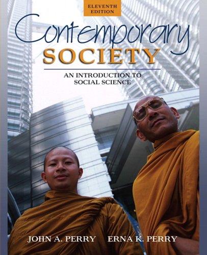 Cover for Contemporary Society