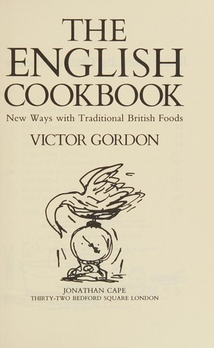 Cover for The English Cookbook 
