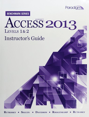 Cover for Microsoft Access 2013