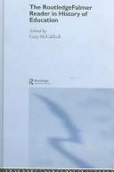 Cover for The RoutledgeFalmer reader in history of education