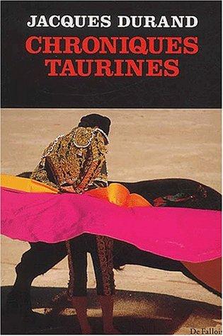 Cover for Chroniques taurines