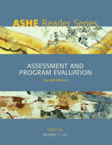 Cover for ASHE Reader on Assessment & Program Evaluation (2nd Edition)