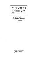 Cover for Collected poems, 1953-1985