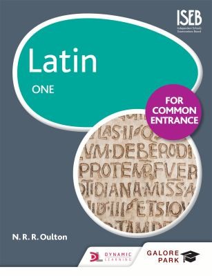 Cover for Latin for Common Entrance One