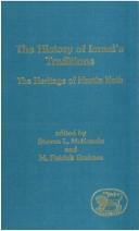 Cover for The history of Israel's traditions