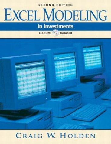 Cover for Excel Modeling in Investments Book and CD-ROM (2nd Edition)