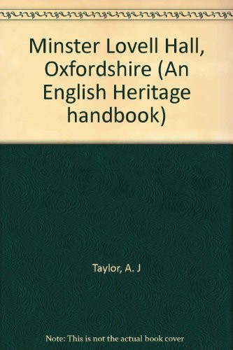 Cover for Minster Lovell Hall, Oxfordshire