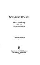 Cover for Sounding boards
