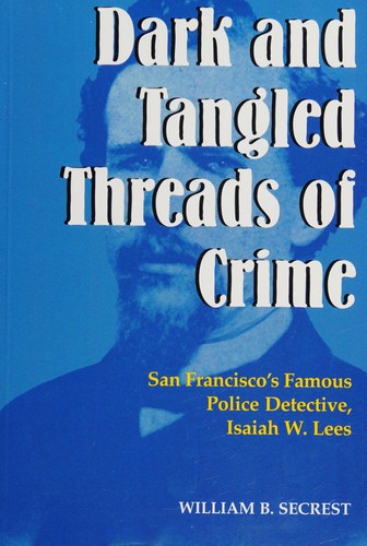 Cover for Dark and tangled threads of crime