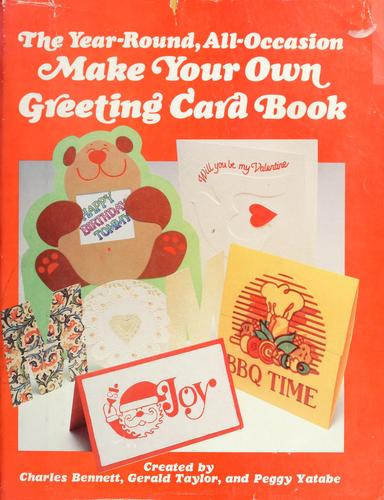 Cover for The year-round, all-occasion make your own greeting card book