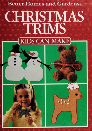 Cover for Christmas trims kids can make