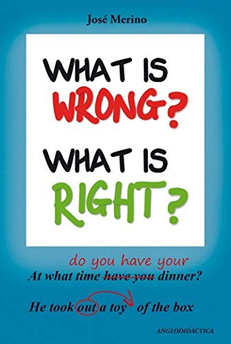 Cover for What is wrong? What is right?