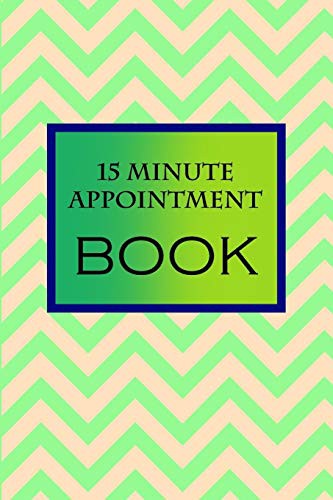 Cover for 15 Minute Appointment Book