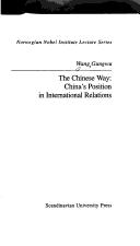 Cover for The Chinese Way