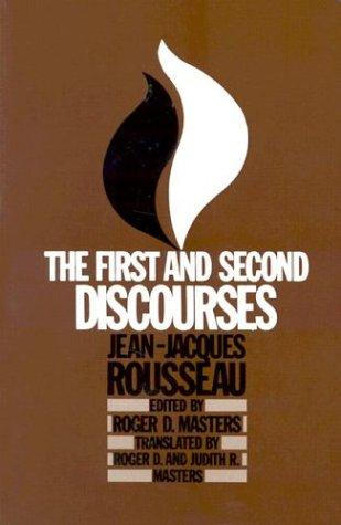 Cover for The First and Second Discourses