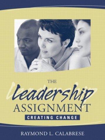 Cover for The Leadership Assignment