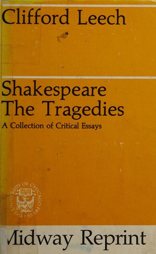 Cover for Shakespeare, the tragedies