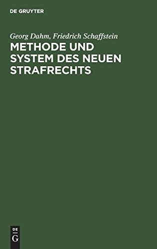 Cover for Methode und System des Neuen Strafrechts