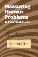 Cover for Measuring Human Problems