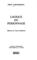 Cover for Logique du personnage