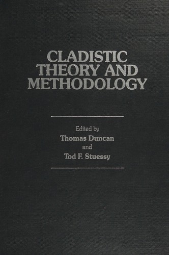 Cover for Cladistic theory and methodology