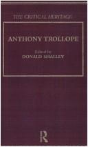 Cover for Anthony Trollope: The Critical Heritage (The Collected Critical Heritage : 19th Century Novelists)