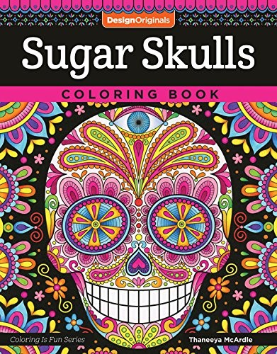 Cover for Sugar Skulls Coloring Book
