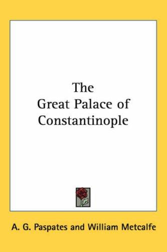 Cover for The Great Palace Of Constantinople