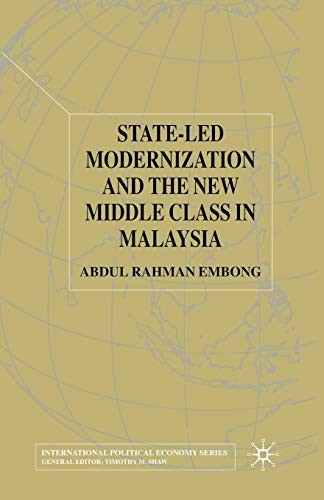 Cover for State-led Modernization and the New Middle Class in Malaysia