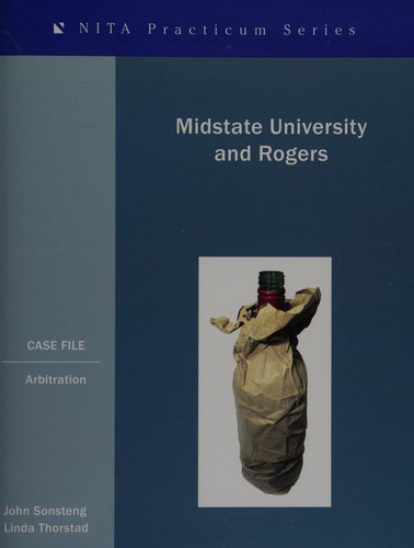 Cover for Midstate University (employer) and Pat Rogers (employee) and State Professional Employee Union (SPEU)