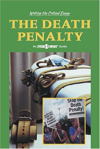 Cover for The death penalty