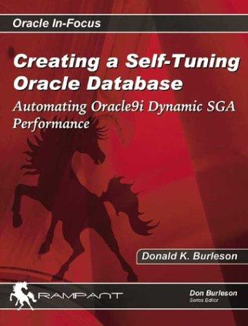 Cover for Creating a self-tuning Oracle database
