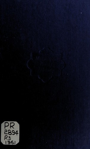 Cover for Shakespeare