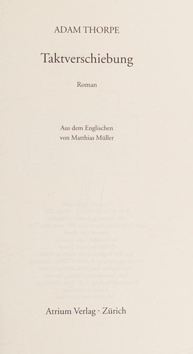 Cover for Taktverschiebung
