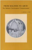 Cover for From Malines to Arcic.  The Malines Conversations Commemorated.