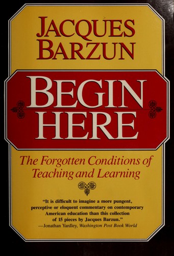 Cover for Begin here