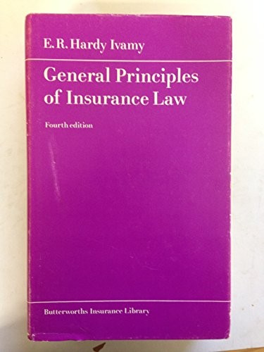 Cover for General principles of insurance law