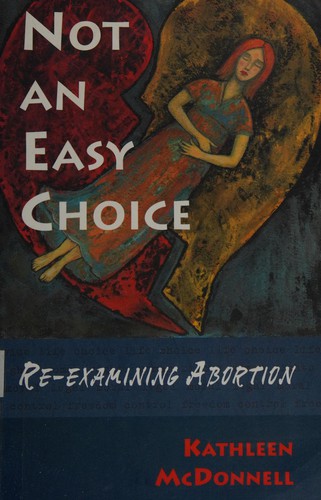 Cover for Not an easy choice