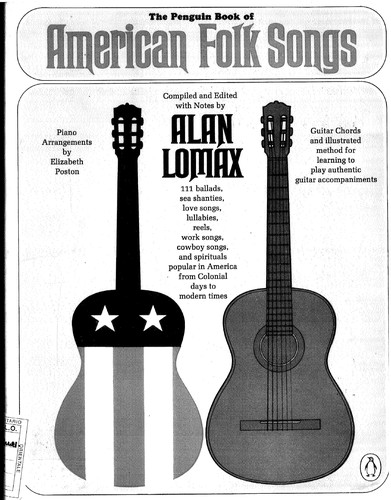 Cover for American Folk Songs, The Penguin Book of