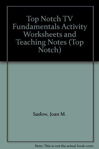 Cover for Top Notch TV Fundamentals Activity Worksheets and Teaching Notes (Top Notch)